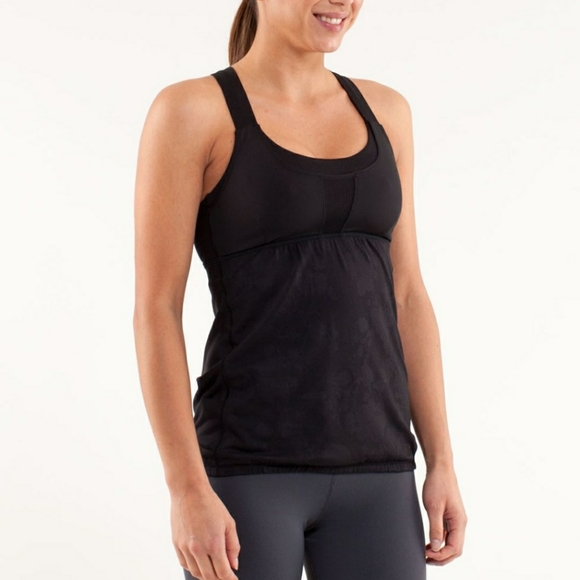 Lululemon "Stuff Your Bra" tank. Sz. 4 - Picture 5 of 8